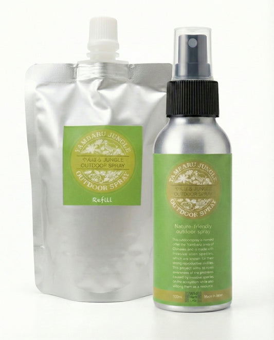 やんばるJUNGLE OUTDOOR SPRAY【 虫・蚊よけ対策 】 お得な詰め替えセット